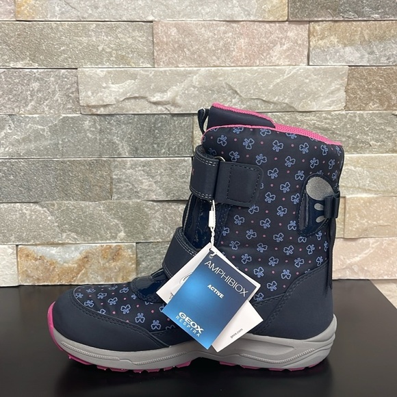 Geox Kuray Girls ABX Waterproof Boot - Picture 8 of 10